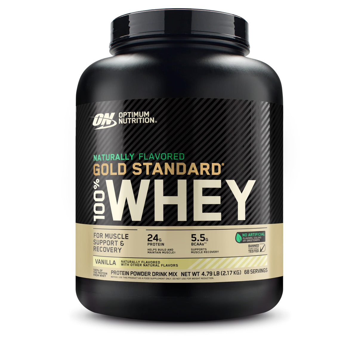 Optimum Nutrition Gold Standard Whey Protein, Double Rich Chocolate, 2 LB